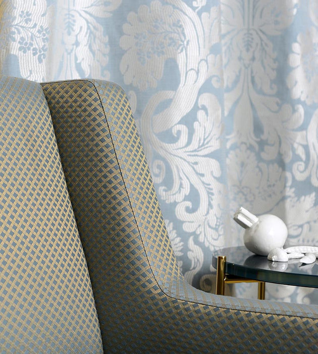 Lelievre Quadrille Brun Fabric Sample H005690001