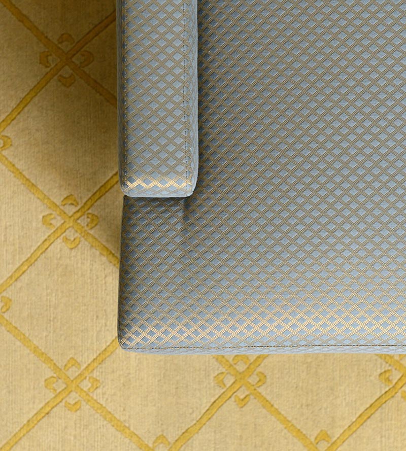 Lelievre Quadrille Rubis Fabric Sample H005690003
