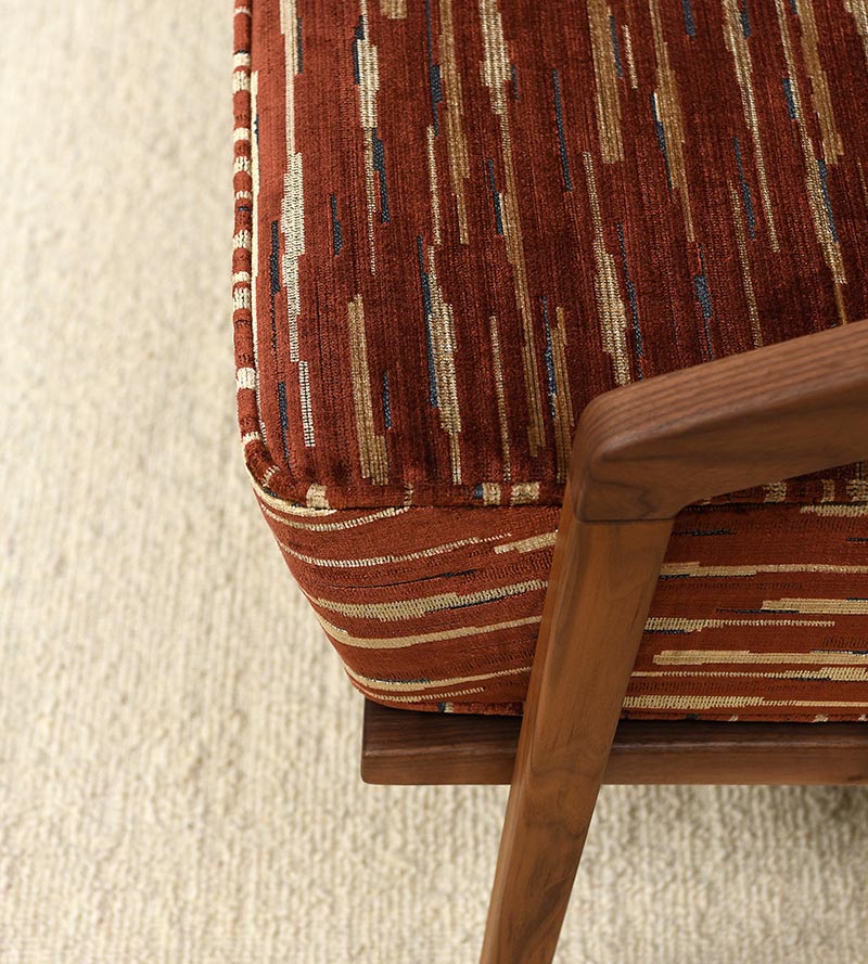 Lelievre Merisier Fusain Fabric H00611L004