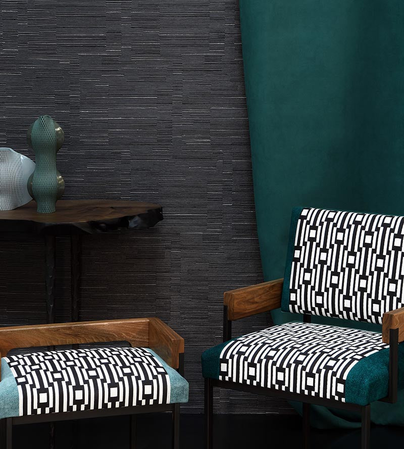 Lelievre Osier Ardoise Fabric Sample H00615L001