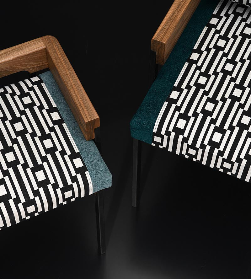 Lelievre Osier Ardoise Fabric Sample H00615L001
