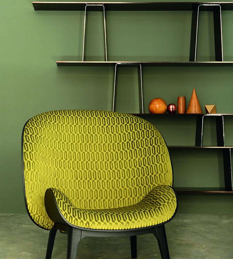 Lelievre Typo M1 Pollen Fabric Sample H007230015