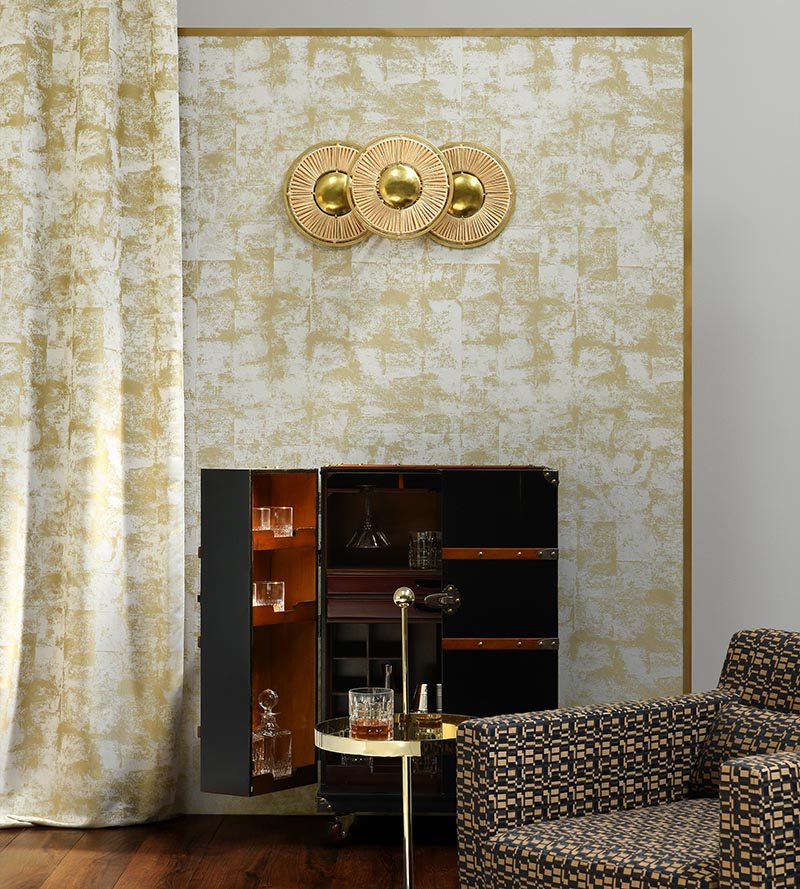 Lelievre Fresque M1 Oxyde Fabric H008010004