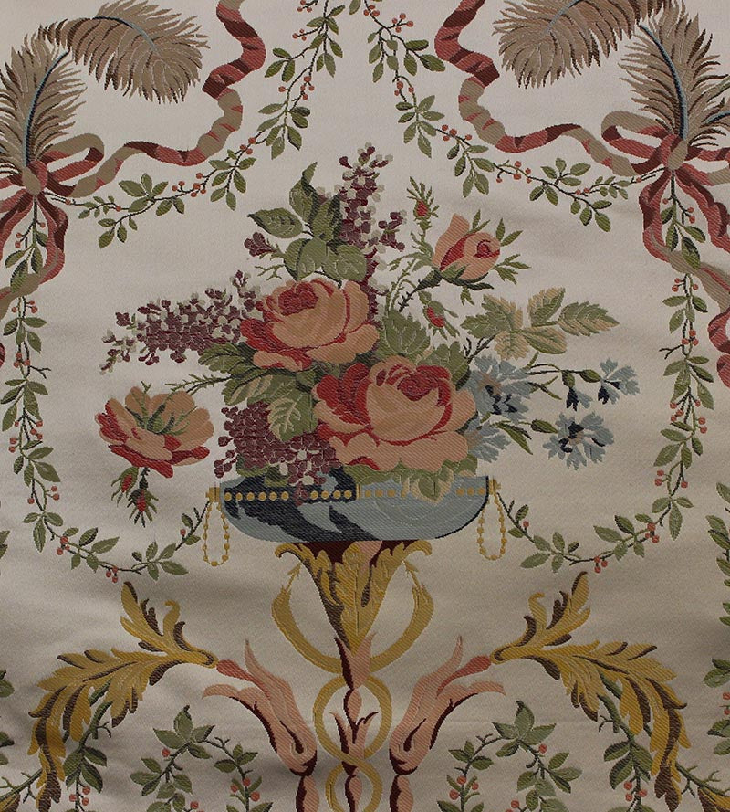 Tassinari & Chatel Liancourt Multi On Ivory Fabric H016720001