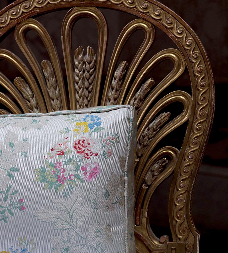 Tassinari & Chatel Pompadour Or Fabric H016780003