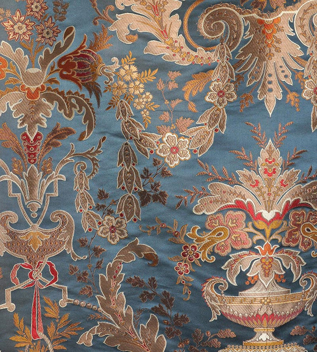Tassinari & Chatel Verdi Lampas Saphir Fabric H016830004
