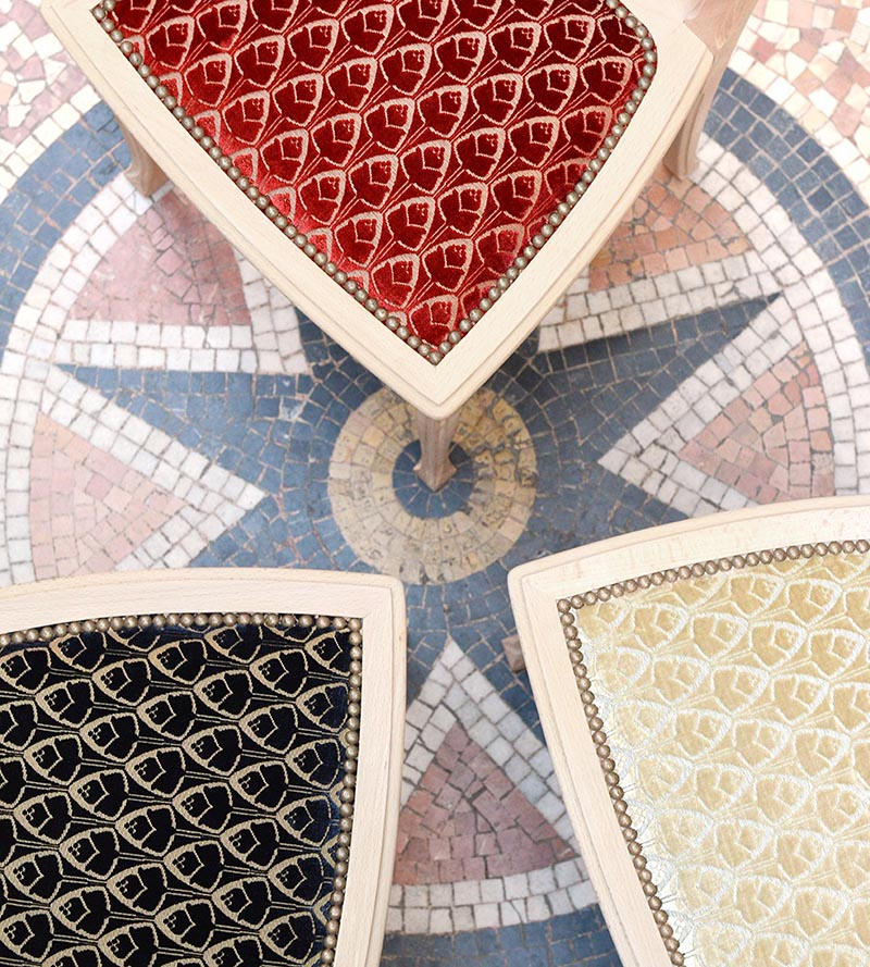 Tassinari & Chatel Tulipes Cornaline Fabric H016950001