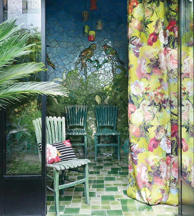 Jean Paul Gaultier Botanique Laque Fabric Sample H034590003