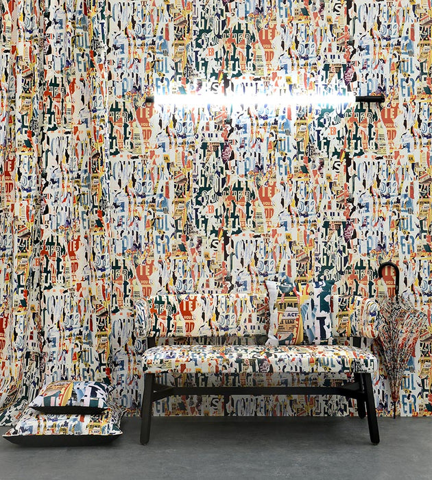 Jean Paul Gaultier Metropolitain Print Naturel Fabric Sample H034720001