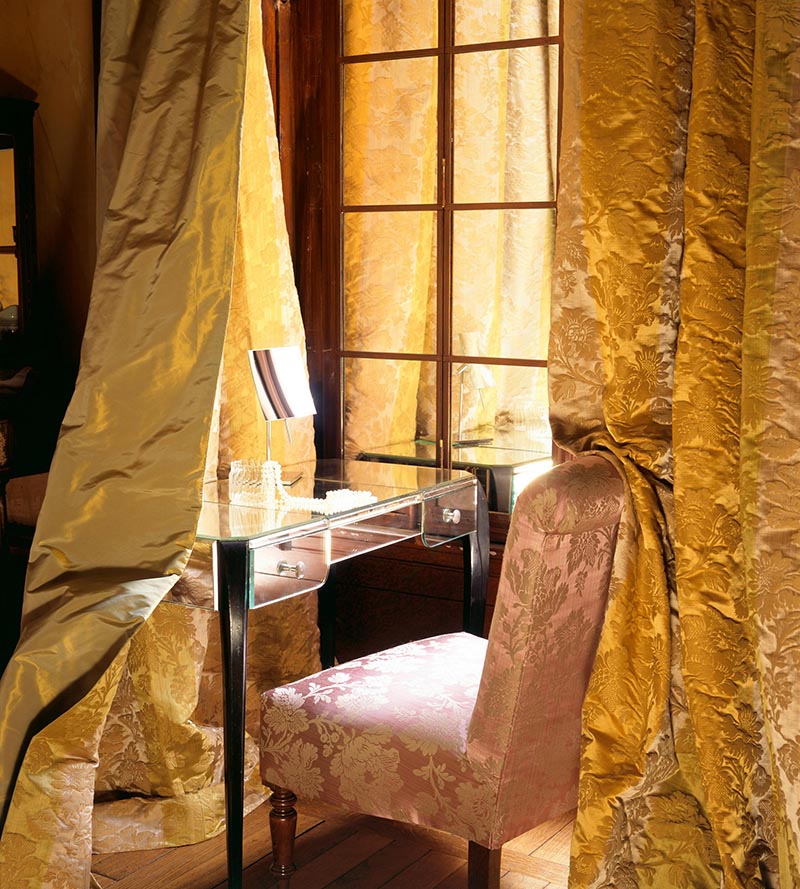 Lelievre Eloise Marron Glace Fabric H040830004