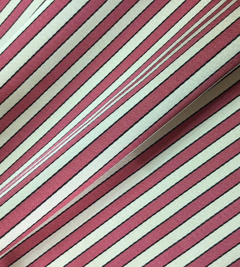 Lelievre Milleraies Satin Mauve & Creme Fabric Sample H041640005