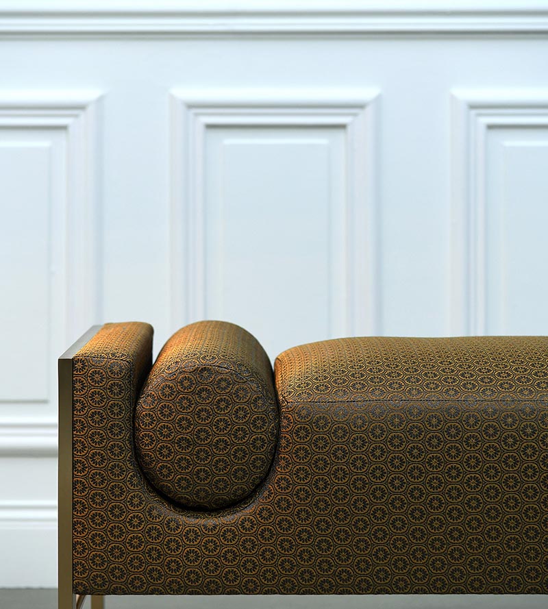 Lelievre Medaillon Vermeil Fabric Sample H042430004