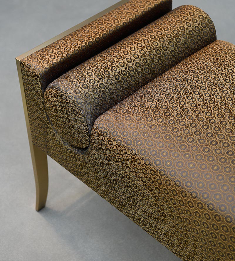 Lelievre Medaillon Vermeil Fabric Sample H042430004