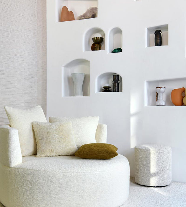 Lelievre Kosi Blanc Fabric H00625L001