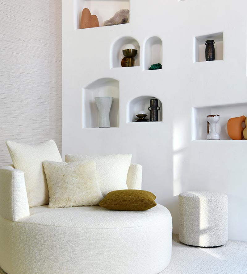 Lelievre Kosi Blanc Fabric Sample H00625L001