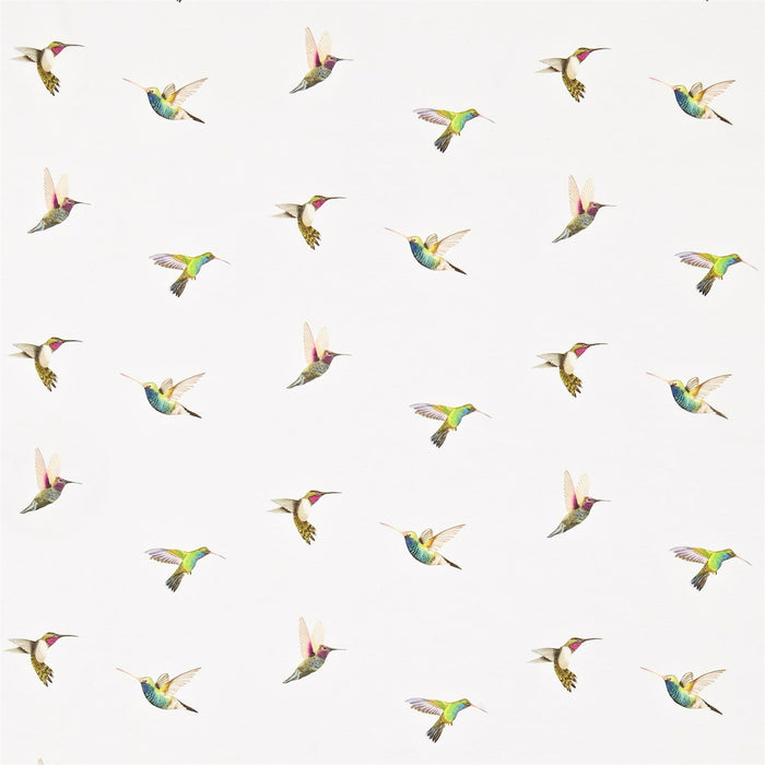 Harlequin Amazilia Flamingo/Papaya/Apple Fabric Sample HAMA120350