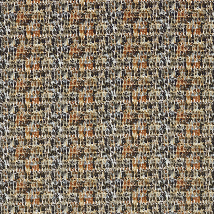 Harlequin Kelambu Amber/Slate Fabric Sample HANZ120611