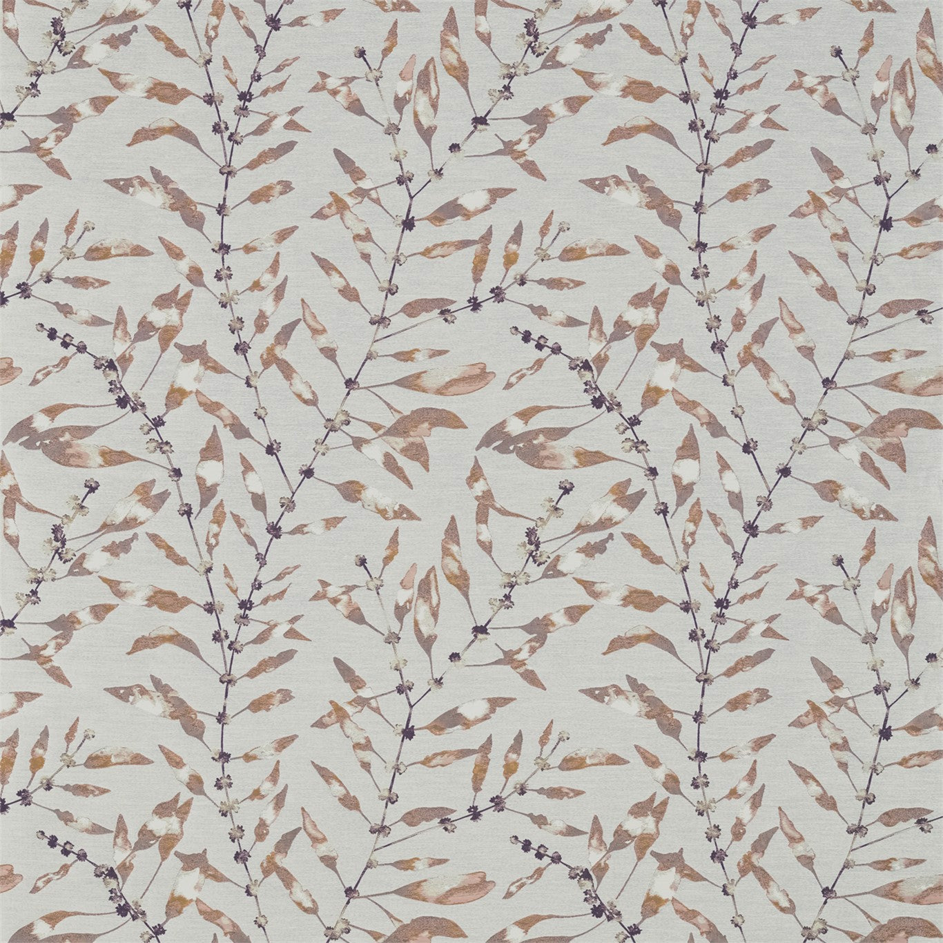 Harlequin Chaconia Mandarin/Fig Fabric Sample HANZ132293