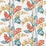 Harlequin Toshiko Paprika / Teal / Olive Fabric Sample HATL120791