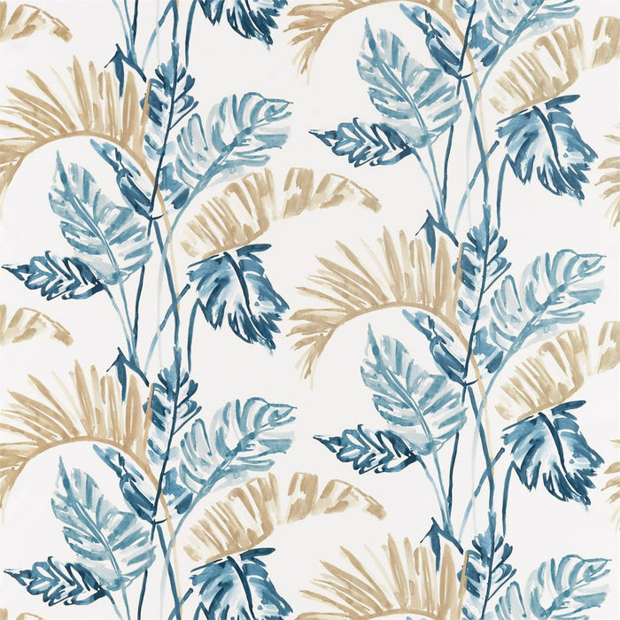 Harlequin Toshiko Ink / Sky / Stone Fabric Sample HATL120792