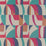 Harlequin Bodega Indigo/Mandarin/Fuchsia Fabric Sample HATL132868