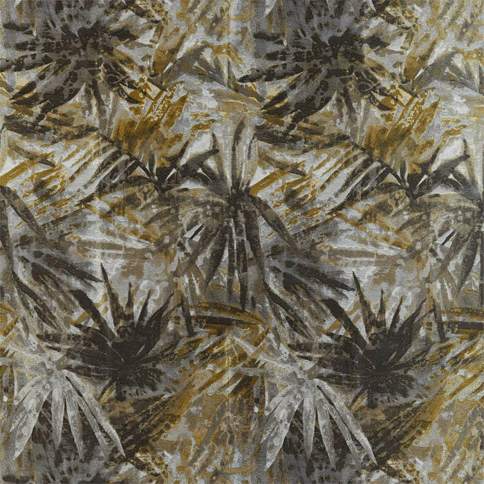 Harlequin Celadon Saffron/Charcoal/Steel Fabric Sample HATL132873