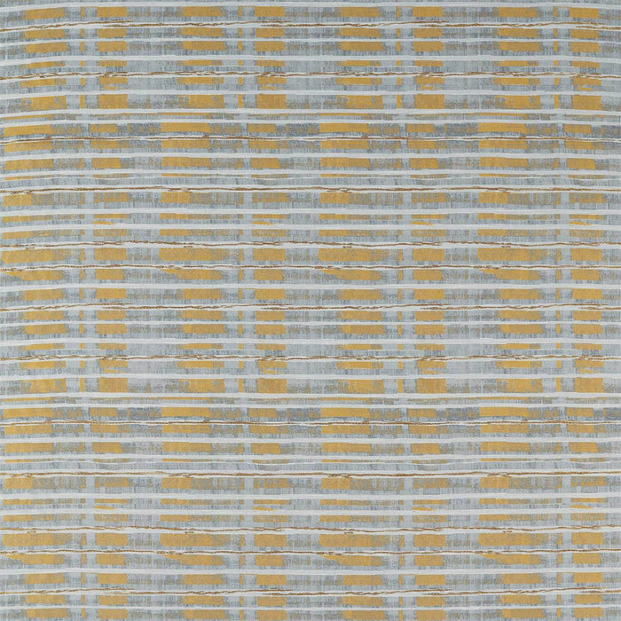 Harlequin Malwa Gold/Slate Fabric Sample HATL132882