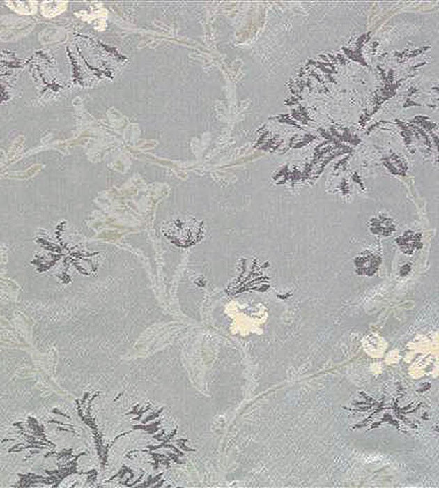 Old World Weavers Mallorcan Garden Pewter Fabric Sample HBHA830002