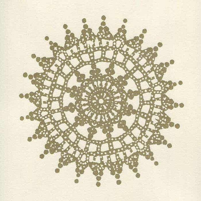 Home Couture Jeanne Medallion Gold Wallpaper Sample HC1310W-11OWP