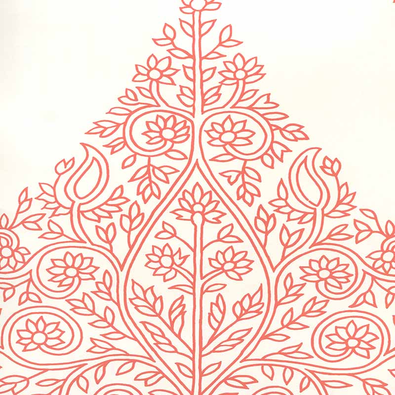 Home Couture Taj New Shrimp Wallpaper Sample HC1480P-08AWP
