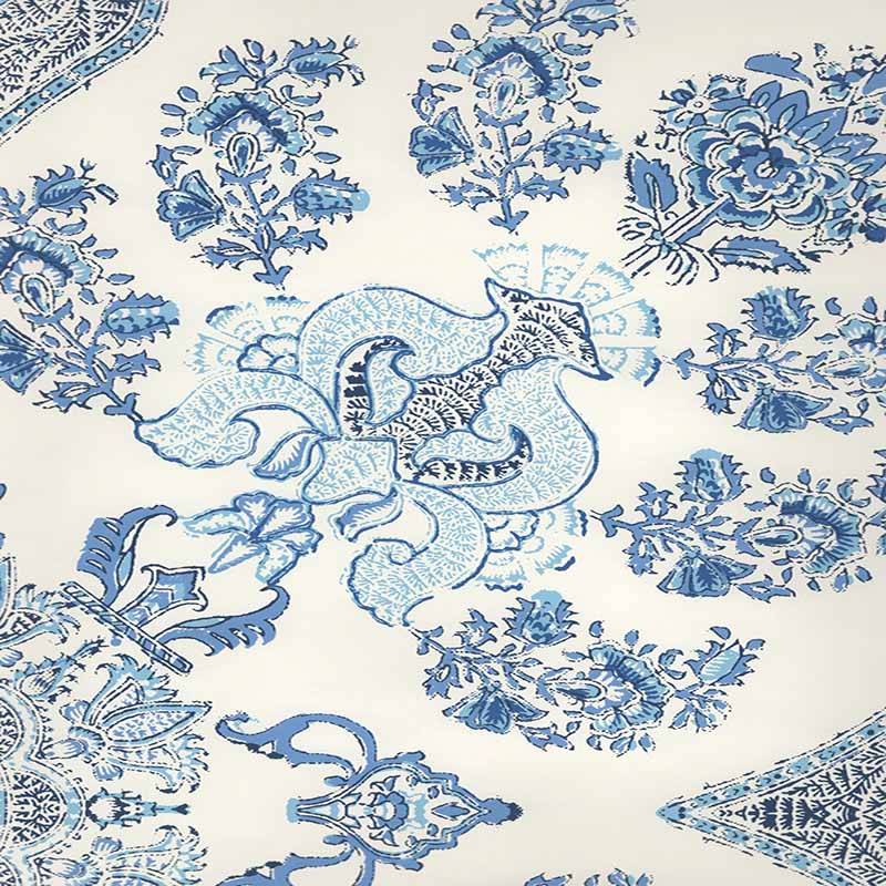 Home Couture Isfahan Celeste Blue Wallpaper Sample HC1980W-01AWP