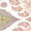 Home Couture Isfahan Melon Green Brown Wallpaper Sample HC1980W-02AWP
