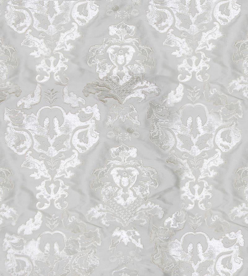 Old World Weavers Palazzo Ricci Silk Ivory Fabric HC77850001