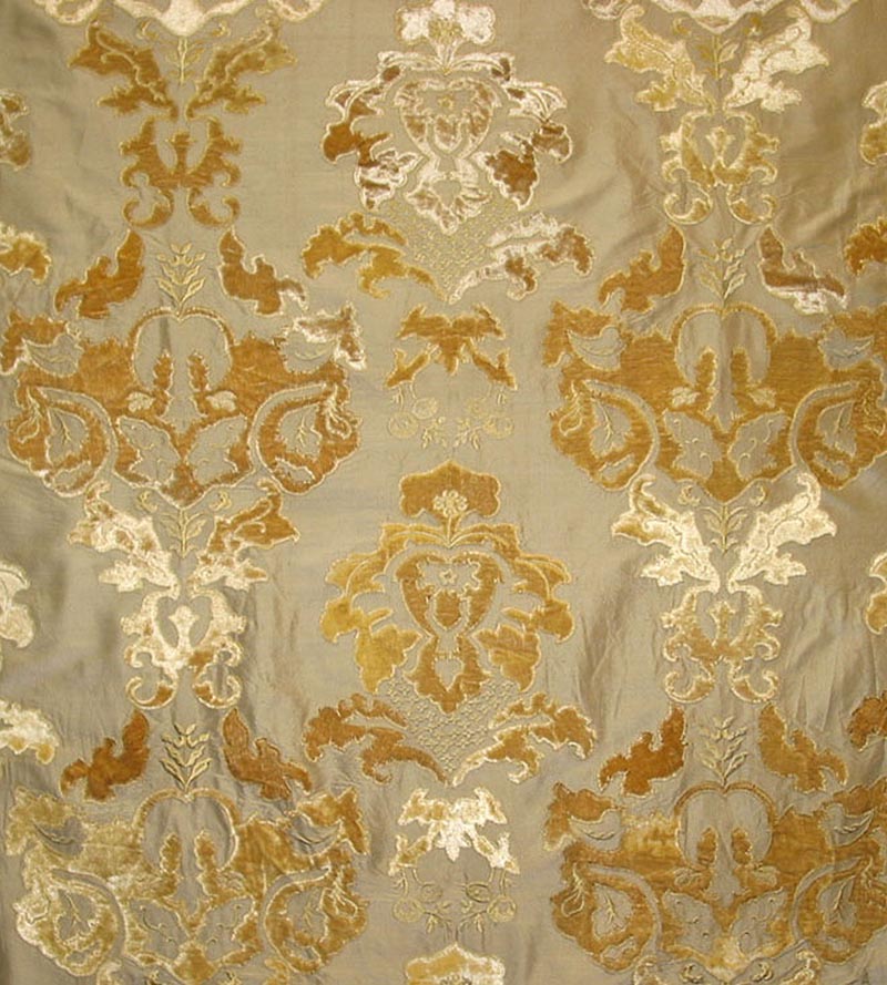 Old World Weavers Palazzo Ricci Silk Linen Fabric HC77850003