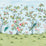 Harlequin Florence Sky/Meadow/Blossom Wallpaper Sample HDHW112889