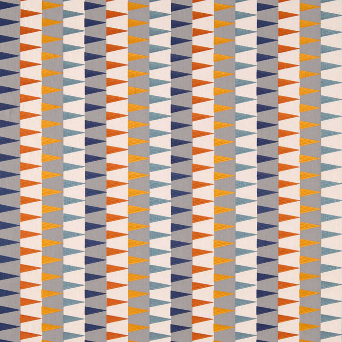 Harlequin Azul Rust/Navy/Nordic Fabric Sample HETH132013