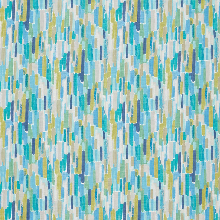 Harlequin Trattino Turquoise/Ocean/Marine Fabric Sample HFAU120517