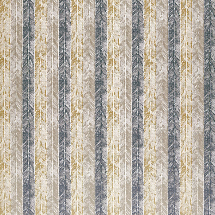 Harlequin Walchia Charcoal/Mocha/Brass Fabric Sample HFRA131904