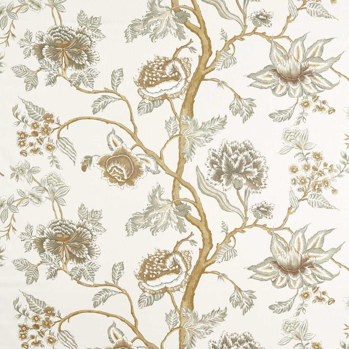 Harlequin Indienne Taupe/Ochre 121340 Fabric Sample HFUF121340