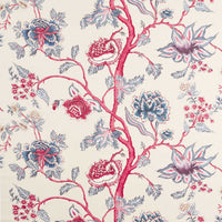 Harlequin Indienne Indigo/Maroon 121341 Fabric HFUF121341