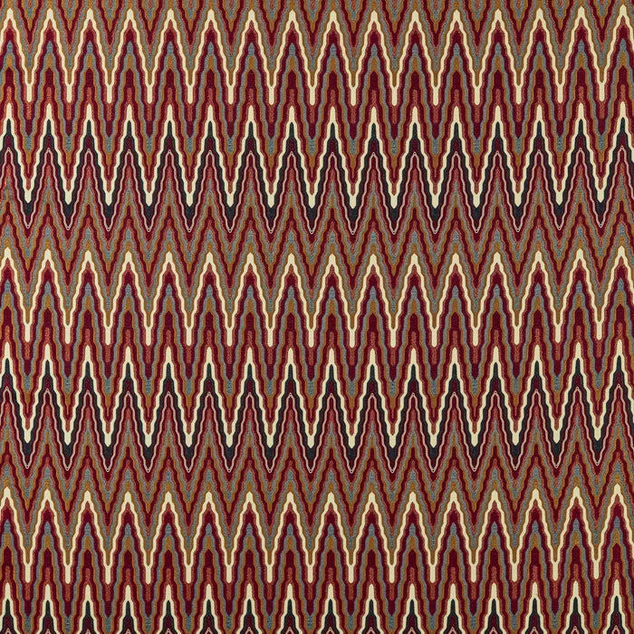 Harlequin Elota Indigo/Maroon 134772 Fabric Sample HFUF134772