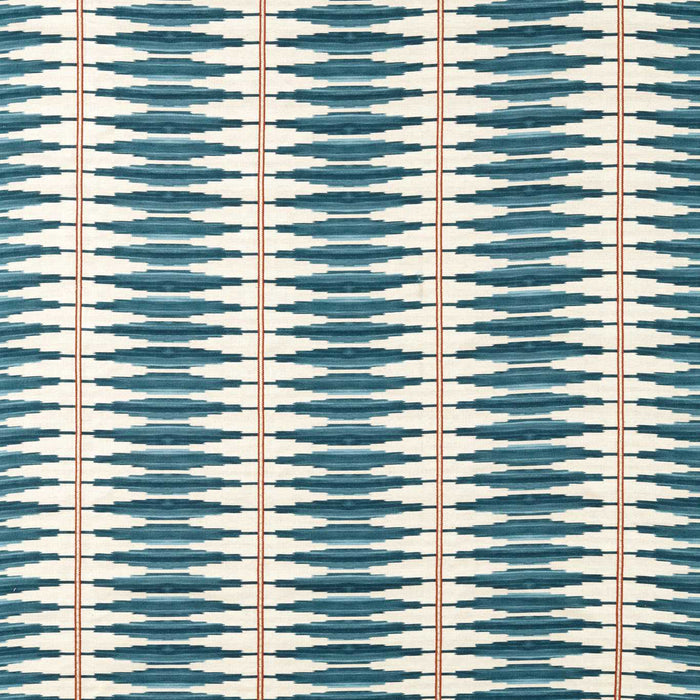 Harlequin Cintilla Denim/Rust 134852 Fabric Sample HFUF134852