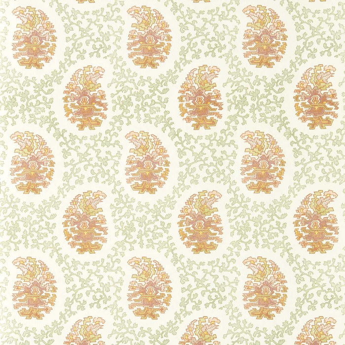 Harlequin Paisley Seaglass 113345 Wallpaper Sample HFUP113345