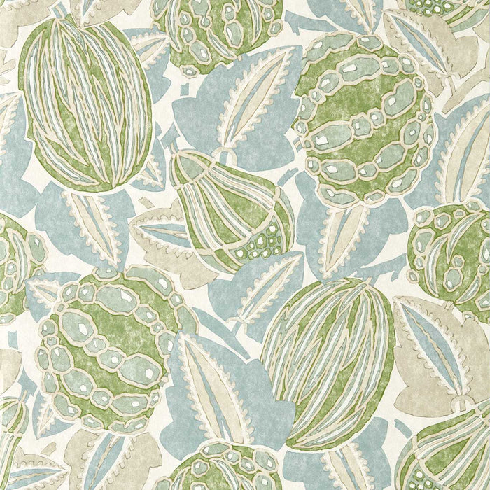 Harlequin Zenith Pine/Seaglass 113358 Wallpaper Sample HFUP113358