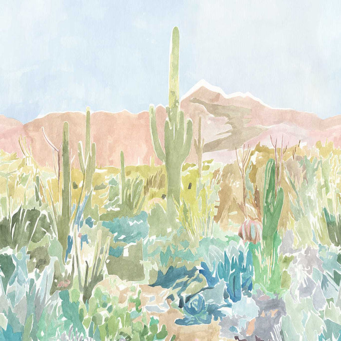 Harlequin Saltillo Grounded/Succulent/Haze 113369 Wallpaper Sample HFUP113369