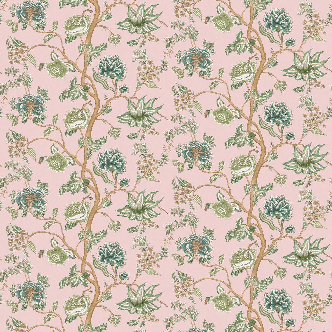 Morris & Co Mary Isobel Russet/Taupe DM3W214730 Wallpaper | 40