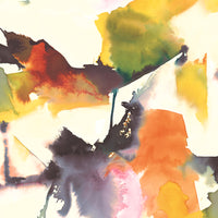 Seabrook Designs Watercolor Block Persimmon & Plum Wallpaper HG10203