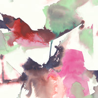 Seabrook Designs Watercolor Block Fuchsia & Mint Green Wallpaper HG10204