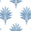 Seabrook Designs Sea Breeze Palm Coastal Blue Wallpaper Sample HG10602