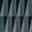 Seabrook Designs Pieced Diamonds Denim Blue Wallpaper Sample HG11502